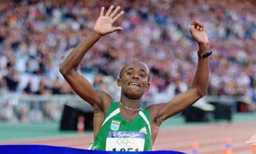 第27届奥林匹克运动会（2000年澳大利亚悉尼奥运会）男子马拉松冠军Gezahgne Abera（埃塞尔比亚）