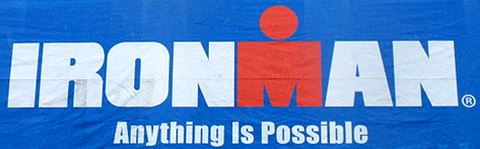 Ironman World Champion Anything is Possible铁人三项比赛赛事logo