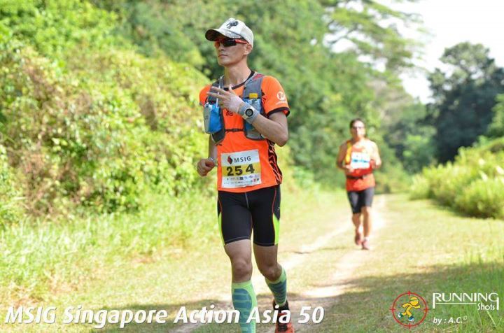 MSIG Action Asia 新加坡站越野赛 邓维富越野跑运动员