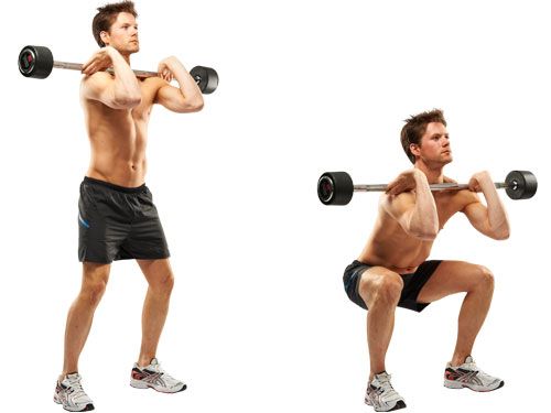 Front Squat|前蹲举 - 肌力与体能训练动作