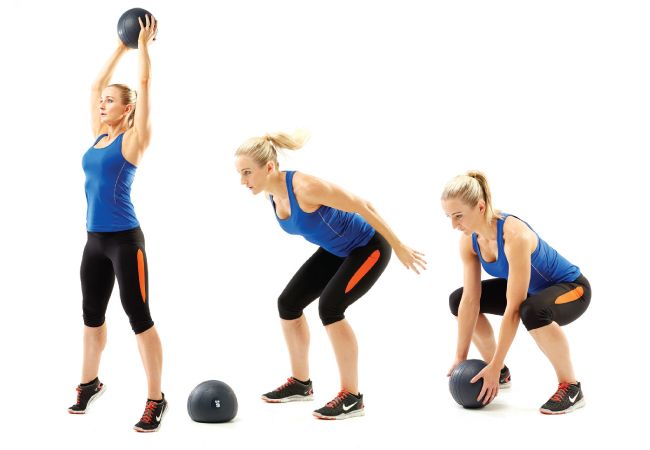 Medicine Ball Slam|砸药球 - 肌力与体能训练动作