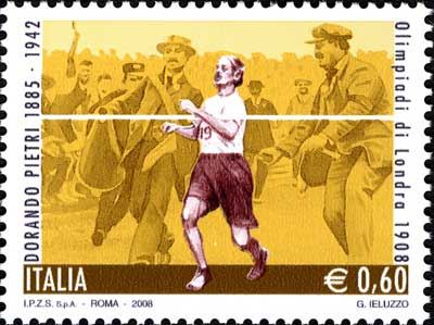 第4届奥林匹克运动会（1908年英国伦敦奥运会）Dorando Pietri_道多兰多·佩特里