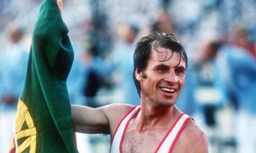 第23届奥林匹克运动会（1984年美国洛杉矶奥运会）男子马拉松冠军Carlos Lopes
