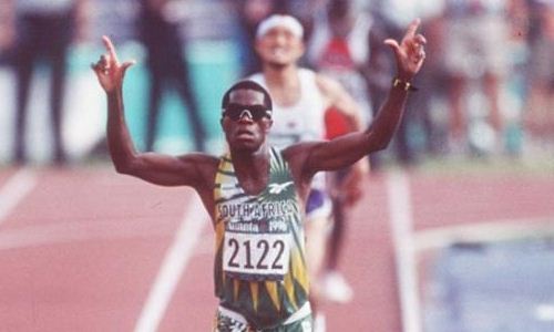 第26届奥林匹克运动会（1996年美国亚特兰大奥运会）男子马拉松冠军Josia Thugwane（南非）