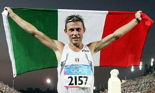 第28届奥林匹克运动会（2004年希腊雅典奥运会）男子马拉松冠军Stefano Baldini（意大利）
