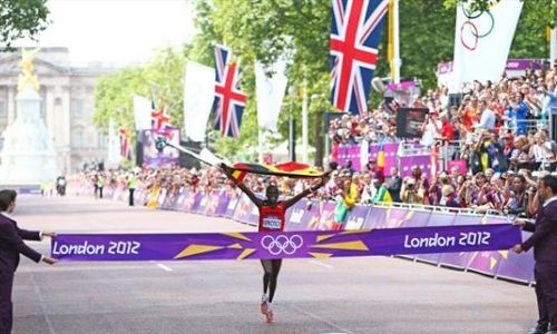 第30届奥林匹克运动会（2012年英国伦敦奥运会）男子马拉松冠军Stephen Kiprotich（乌干达）
