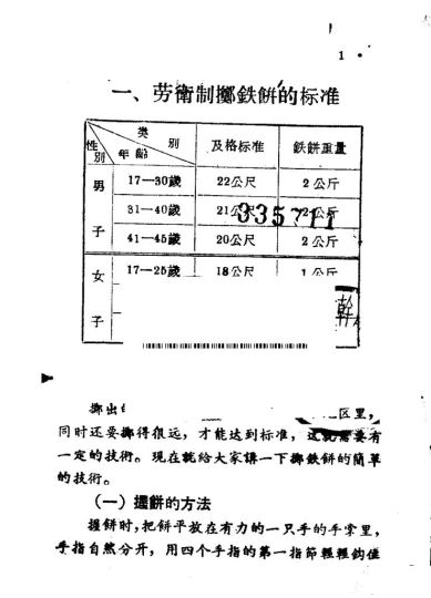 掷铁饼_中华人民共和国体育运动委员会编_1956