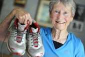 地球上完成最长距离的跑者：Libby James奶奶